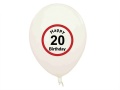 Balony urodzinowe - 20 (5szt.)